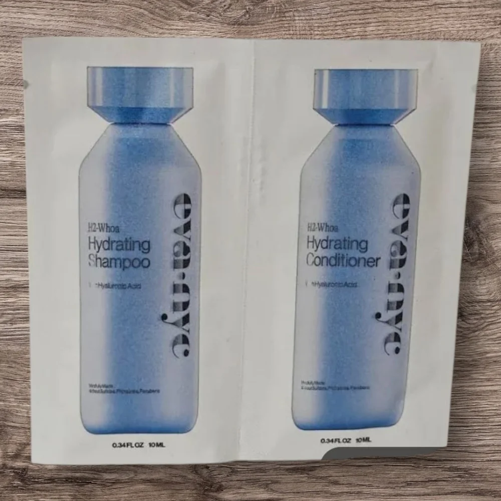 🩷 3/$15 Eva NYC H2-Woah Hydrating Shampoo and Conditioner Travel Size Pa - Picture 1 of 5